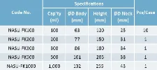 Nasu flask 100ml NASU-FK100 - Low-expansion glass - 1112132113101 - Image 2