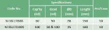 Nessler tube amber graduation 100ml NESSLER100S - Low-expansion glass - 1112128101111 - Image 2
