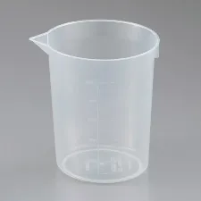 New disposable cup 1000mL I-1000 1-4621-35 - Stackable PP disposable cup - 3012220101142 - Image 1