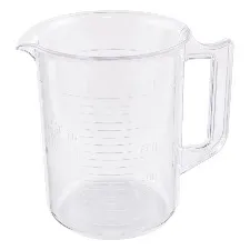 PC measuring cup with handle 1L 3008-1000 - PC measuring cup - 1122220103141 - Image 1