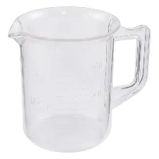 PC measuring cup with handle 300mL 3008-0300 - PC measuring cup - 1122220103121 - Image 1
