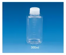 PC techno bottle (narrow-mouth) 500mL 1007-13 - Autoclave & EOG OK - 1122221100121 - Image 2
