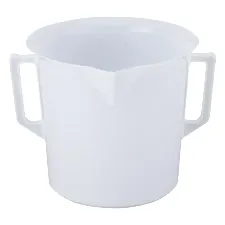 PE beaker with handle 10L 3012-04 - Plastic beakers and cups - 1122220101182