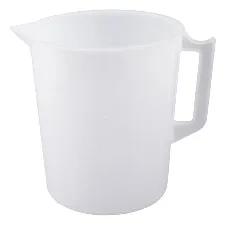 PE beaker with handle 2L 3012-07 - Plastic beakers and cups - 1122220101152