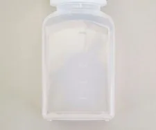 PFA bottle square wide mouth 250mL 3-1568-12 - PFA square wide-mouth bottle - 3012221114111 - Image 3