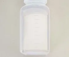 PFA bottle square wide mouth 500mL 3-1568-13 - PFA square wide-mouth bottle - 3012221114121 - Image 3