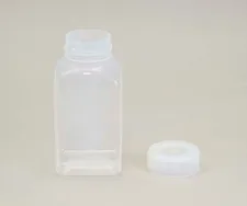 PFA bottle square wide mouth 500mL 3-1568-13 - PFA square wide-mouth bottle - 3012221114121 - Image 4