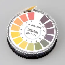 pH test paper roll 0.0-14.0, 5m pH0-14-roll - Color scale on case - 1102710101101 - Image 1