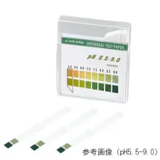 pH test paper stick 0.0-14.0 pH0-14-stick - Color scale on case - 1102710100101 - Image 1