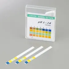 pH test paper stick 1.0-14.0 pH1-14-stick - Color scale on case - 1102710100111 - Image 1