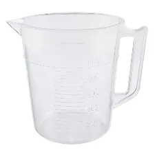 PMP beaker with handle 1L 3006-02 - PMP beaker with handle - 1122220102141 - Image 1