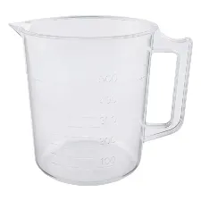 PMP beaker with handle 500mL 3006-03 - PMP beaker with handle - 1122220102131 - Image 1