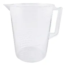 PMP beaker with handle 5L 3006-07 - PMP beaker with handle - 1122220102171 - Image 1