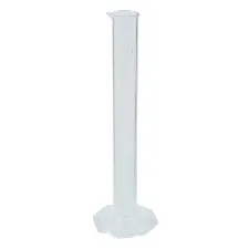 PMP graduated cylinder 50mL 3002-07 - Plastic cylinders for volume measurement - 1122233102122