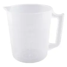 PP beaker with handle 1L 3007-74 - Plastic beakers and cups - 1122220100142