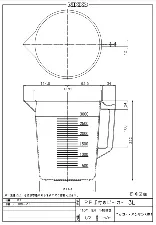PP beaker with handle 3L 3007-72 - Chemical resistant, one-piece - 1122220100161 - Image 2
