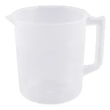 PP beaker with handle 500mL 3007-75 - Plastic beakers and cups - 1122220100132