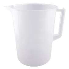 PP beaker with handle 5L 3007-71 - Plastic beakers and cups - 1122220100172
