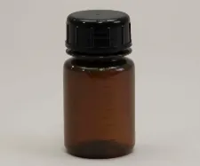 PP bottle brown with scale 100mL 110202 - Durable UV bottle - 3012221109101 - Image 1