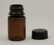 PP bottle brown with scale 100mL 110202 - Durable UV bottle - 3012221109101 - Image 2