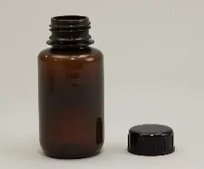 PP bottle brown with scale 250mL 110203 - Durable UV bottle - 3012221109111 - Image 2