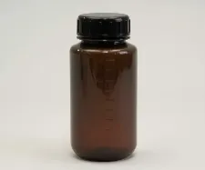 PP bottle brown with scale 500mL 110204 - Durable UV bottle - 3012221109121 - Image 1