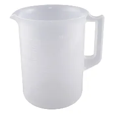 PP measuring cup 3L 3007-08 - Plastic beakers and cups - 1122220104141