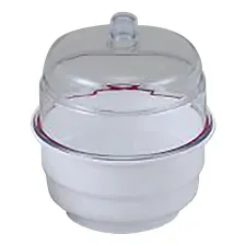 PP/PC desiccator 240mm 250 - Clear PC lid desiccator - 1102240100121 - Image 1