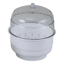 PP/PC desiccator 300mm 300 - Clear PC lid desiccator - 1102240100131 - Image 1