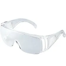 Protective glasses with side ventilation VG-2010 - Polycarbonate safety glasses - 1102297100101 - Image 1