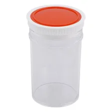 PS sample tube bottle 200 mL S-200 9-850-09 - Stackable PS bottle - 3012221106181 - Image 1