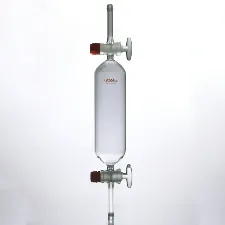 Sampling tube glass stopcock 125ml DO-TUBE-125 - Low-expansion glass - 1112128119101 - Image 1