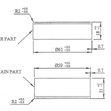 Stainless petri dish 60x20mm 1223 - Tight-seal petri dish - 1102424100101 - Image 2
