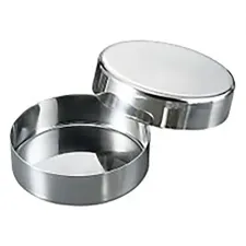 Stainless petri dish 75x20mm 1224 - Tight-seal petri dish - 1102424100111 - Image 1