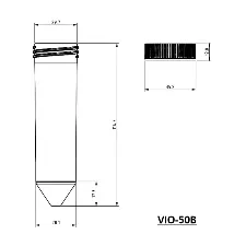 หลอดปั่นเหวี่ยงปลอดเชื้อ 50มล. VIO-50BN - หลอด ปลอดเชื้อ - 1132228102122 - ภาพ 2