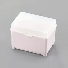 Sterile pipette tip 1000uL, clear, rack V-1000RNE - Stackable pipette tip - 1132237103141 - Image 2