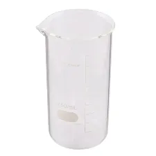 Tall beaker 250mL TFB250 - Glass beaker/cup for lab general use - 3012120101121