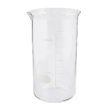 Tall beaker 2L TFB2000 - Glass beaker/cup for lab general use - 3012120101151