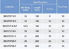 Test tube with glass stopper 12x120mm TS9 9810TST - Low-expansion glass - 1112127105101 - Image 2