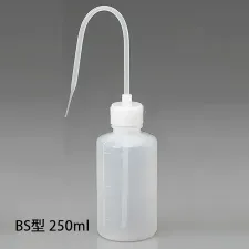 Washing bottles BS type 250mL BS-250 - Plastic wash bottles for lab use - 1102222100111