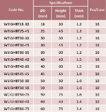 Weighing bottle 50x30mm WEIGHBT50-30 - Low-expansion glass - 1112121100181 - Image 2