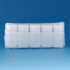 クリーンルーム用HDPEボトル（広口）JWS-100 1515-12 - 試薬保存用 プラスチックボトル・バイアル - 1122221108102