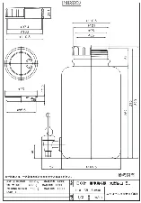 Wide-neck HDPE round tank easy cock 5L 1034-01 - HDPE tank with easy-use cock - 1122223118101 - Image 2